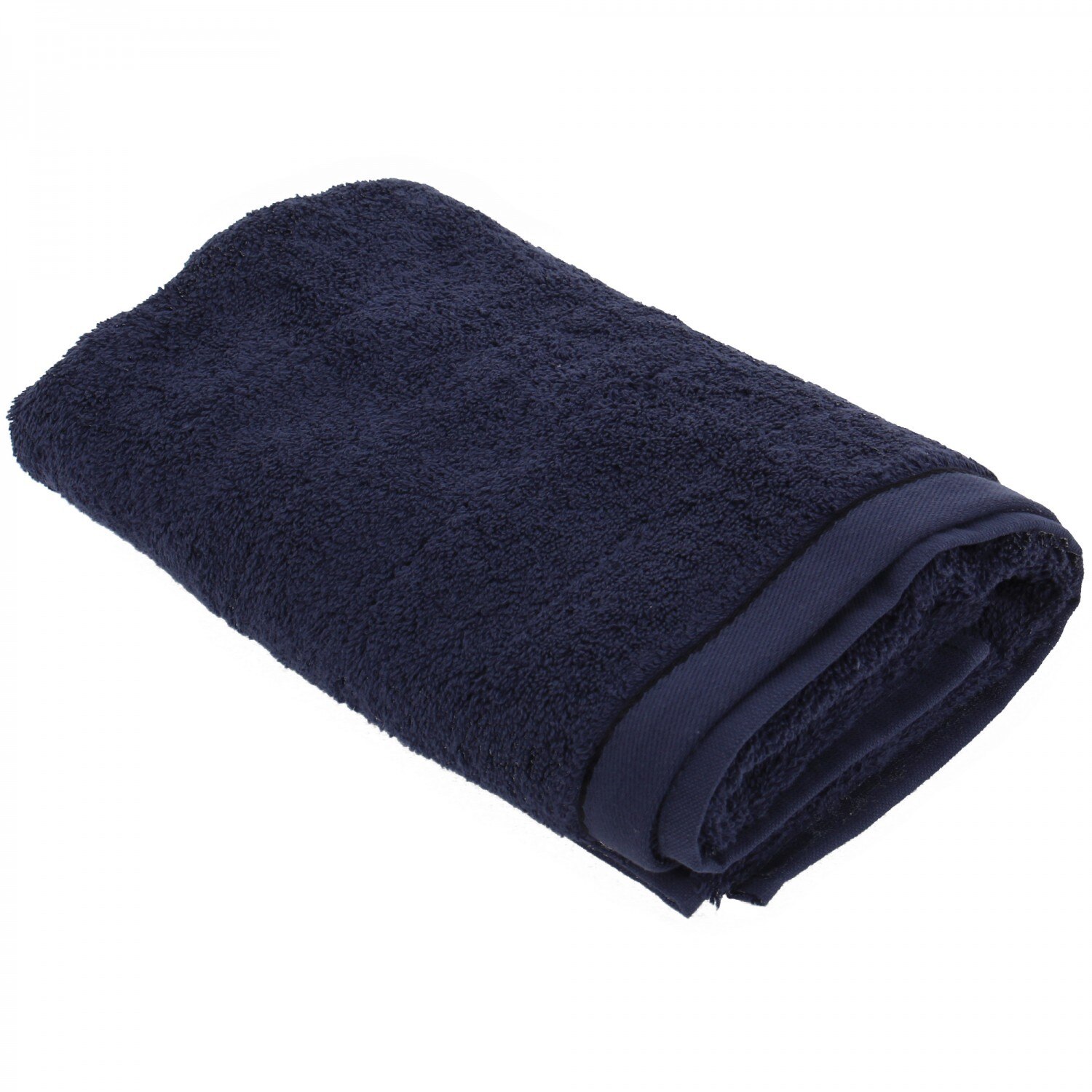 Prosop baie LikeSmart, bumbac, albastru inchis,70 x 140 cm